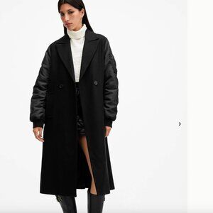 Paulah Wool Blend Double Breasted Coat - COMING SOON